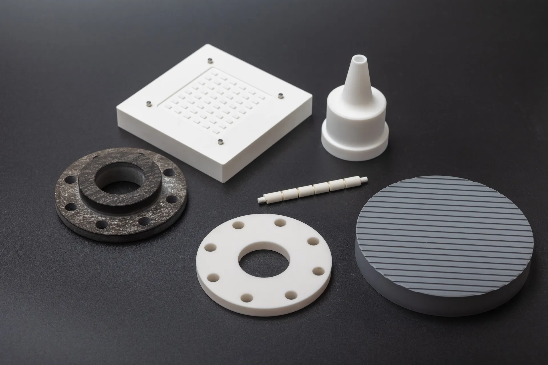 Ceramic processed products